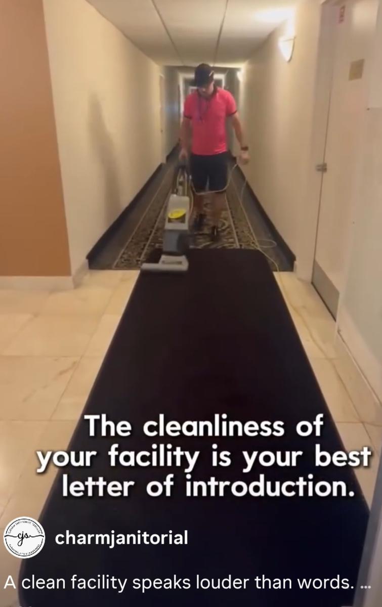 Hallway Cleaning